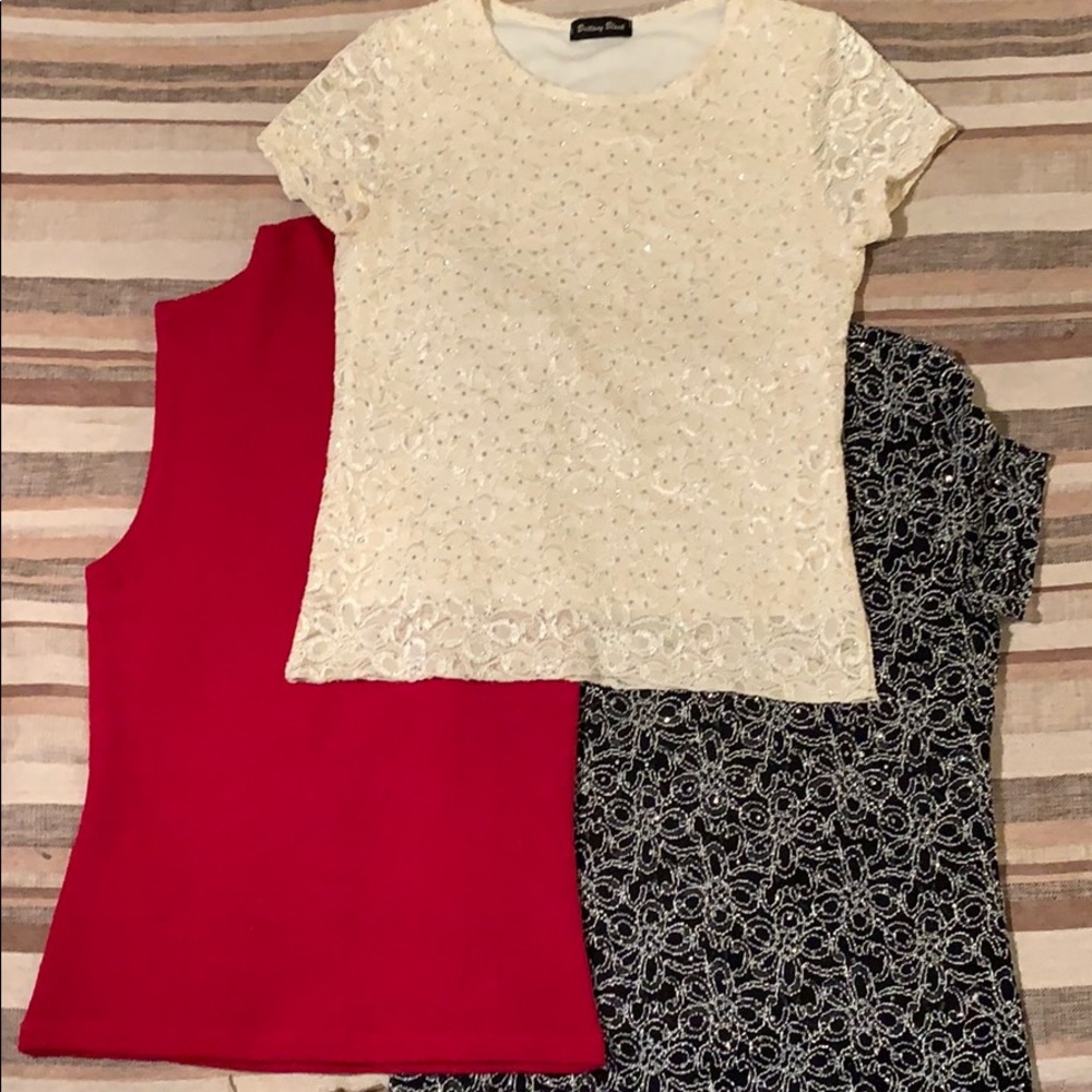3 blouses Brittany Black